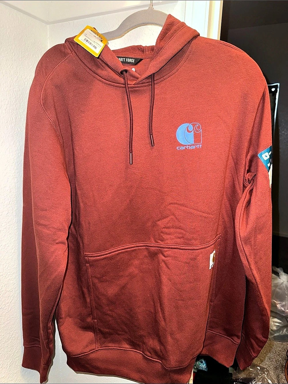 Carhartt Force Relaxed Fit Lightweight Logo Graphic Sweatshirt Force Lightweight
